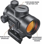 Комплект Коллиматор Bushnell Optics TRS-26 3 МОА+ Магнифер Bushnell Transition 3x24 Черний - изображение 6
