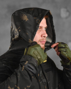 Тактичний літній костюм 3в1 штани+убакс+куртка 3XL чорний мультикам (87107) - зображення 6
