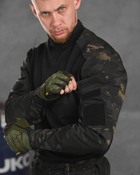 Тактический летний костюм 3в1 штаны+убакс+куртка L черный мультикам (87107) - изображение 9