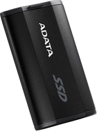 SSD dysk Adata SD810 1TB 2.5" USB Type-C 3D NAND TLC Black (SD810-1000G-CBK) - obraz 2