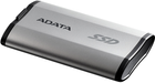 SSD dysk Adata SD810 500GB 2.5" USB Type-C 3D NAND TLC Silver (SD810-500G-CSG) - obraz 3