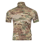 Тактическая рубашка Vik-tailor Убакс с коротким рукавом Мультикам, 58 - изображение 2