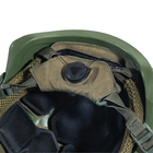 Кевларовый шлем "TOR-D-VN" WENDY каска улучшенная. Олива. Баллистический NIJ IIIA. - изображение 3