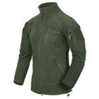 Кофта флісова Helikon-Tex Alpha Tactical Jacket Olive, XL - зображення 1