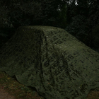 Маскирующая сетка Militex 2х2,5м Камуфляж Зеленая Kiborg (площадь 5 кв.м.) (9087) - изображение 4