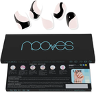 Гель-плівка для нігтів Nooves Laminas Premium Glam White Cow 20 шт (8436613950302) - зображення 1