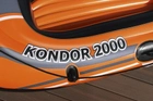 Nadmuchiwana łódź Bestway Kondor 2000 dla 1 dorosłej osoby + 1 dziecka 188 x 98 cm (6942138979756) - obraz 9