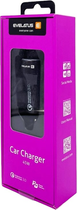 Ładowarka samochodowa Evelatus QCC03 USB-A Black (QCC03BK) - obraz 2