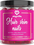 Kompleks witamin i minerałów Proness MyVita Hair Nails Skin 120 szt (5903021592835) - obraz 1