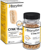Cynk Stada Biorythm 15 Mg 30 caps (5904978351032) - obraz 1
