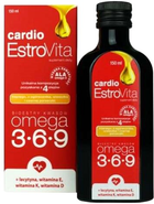 Жирні кислоти Skotan EstroVita Cardio Omega 3-6-9 з вітамінами EDK 150 мл (5902596870775) - зображення 1