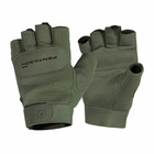 Рукавиці тактичні безпалі Pentagon Duty Mechanic 1/2 Gloves Olive Green, XL - зображення 1