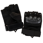 Перчатки беспалые Outdoor Tactics с защитой Black, M - изображение 6