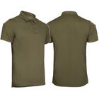 Футболка поло термоактивная MIL-TEC Tactical Polo Quickdry Олива, M - изображение 1