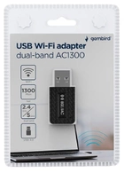 Wi-Fi адаптер Gembird AC1300 (WNP-UA1300-03) - зображення 4