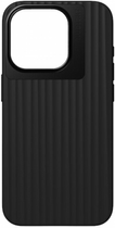 Etui plecki Nudient Bold do Apple iPhone 15 Pro Charcoal Black (7340212985607) - obraz 1