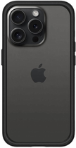 Etui plecki Rhinoshield CrashGuard NX do Apple iPhone 15 Pro Black (4711366126186) - obraz 1