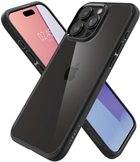 Панель Spigen Crystal Hybrid для Apple iPhone 15 Pro Max Matte Black (8809896747585) - зображення 3