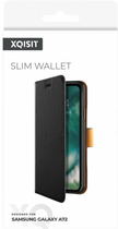 Чохол-книжка Xqisit Slim Wallet для Samsung Galaxy A72 Black (4029948097435) - зображення 3