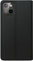 Etui z klapką Xqisit Slim Wallet do Apple iPhone 13 Black (4029948205847) - obraz 1