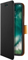 Etui z klapką Xqisit Slim Wallet do Apple iPhone 13 Pro Max Black (4029948206011) - obraz 1