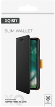 Etui z klapką Xqisit Slim Wallet do OPPO Find X5 Lite Black (4029948216614) - obraz 6