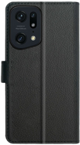 Чохол-книжка Xqisit Slim Wallet для OPPO Find X5 Pro Black (4029948216638) - зображення 2