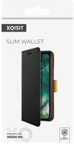 Чохол-книжка Xqisit Slim Wallet для Xiaomi Redmi 10C Black (4029948216607) - зображення 5