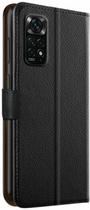Etui z klapką Xqisit Slim Wallet do Xiaomi Redmi Note 11s 4G Black (4029948216577) - obraz 4