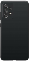 Etui plecki Xqisit Silicone Case do Samsung Galaxy A33 5G Black (4029948220758) - obraz 1