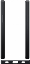 Панель Xqisit Silicone Case для Samsung Galaxy S21 FE Black (4029948220802) - зображення 3