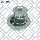 Водяний насос Q-fix Q1740507 Daewoo Lanos, Nexia; Opel CORSA, Combo, Astra, Vectra, Kadett 96872704, 96352651, 96352648D