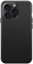 Etui plecki Xqisit Silicone Case MagSafe do Apple iPhone 15 Pro Black (4029948227412) - obraz 1
