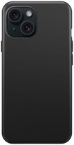 Etui plecki Xqisit Silicone Case do Apple iPhone 15 Plus Black (4029948227467) - obraz 1
