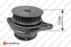 Водяной насос EUROREPAR 1623100280 Volkswagen Golf, Vento, Polo, Caddy; Skoda Felicia, Octavia; Seat Cordoba, Ibiza 030121005D, 030121005N, 030121005NV