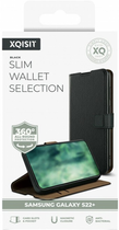 Чохол-книжка Xqisit Slim Wallet Selection для Samsung Galaxy S22 Plus Black (4029948220369) - зображення 6