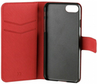 Etui z klapką Xqisit Wallet Viskan do Apple iPhone 6/6s/7/8/SE 2020 Red (4029948220321) - obraz 4