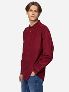 Koszula męska bawełniana Lee Cooper NEW TENBY -LK18 2XL Czerwona (5904347390372) - obraz 2