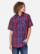 Koszula męska bawełniana Lee Cooper SAM2-5683 2XL Czerwona (5904347392727) - obraz 3
