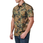 Сорочка тактична 5.11 Tactical Wyatt Print Short Sleeve Shirt Sage Green Canopy Camo M (71231-1095) - изображение 4