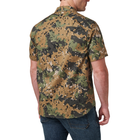 Сорочка тактична 5.11 Tactical Wyatt Print Short Sleeve Shirt Sage Green Canopy Camo M (71231-1095) - изображение 5