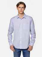 Koszula męska bawełniana Lee Cooper VITO-1017 2XL Błękitna (5904347391010) - obraz 1