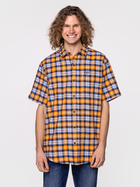 Koszula męska bawełniana Lee Cooper WALTER2-9107 2XL Pomarańczowa (5904347389819) - obraz 3