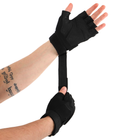 Перчатки тактические с открытыми пальцами BLACKHAWK BC-4380 L Черный - изображение 4