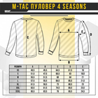 Пуловер тактичний (кофта) M-Tac 4 Seasons Army Olive Розмір 2XL - зображення 7
