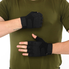 Перчатки тактические с открытыми пальцами SP-Sport BC-8811 L Черный - изображение 6