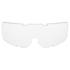 Очки защитные маска со сменными линзами и чехлом SPOSUNE JY-027-3 оправа-оливковая цвет линз серый - изображение 4