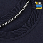 Пуловер тактический (кофта) M-Tac 4 Seasons Dark Navy Blue Размер 2XL - изображение 5