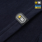 Пуловер тактический (кофта) M-Tac 4 Seasons Dark Navy Blue Размер 2XL - изображение 7