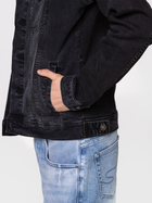 Куртка джинсова чоловіча Lee Cooper MAURO-1223 M Чорна (5904347386351) - зображення 6